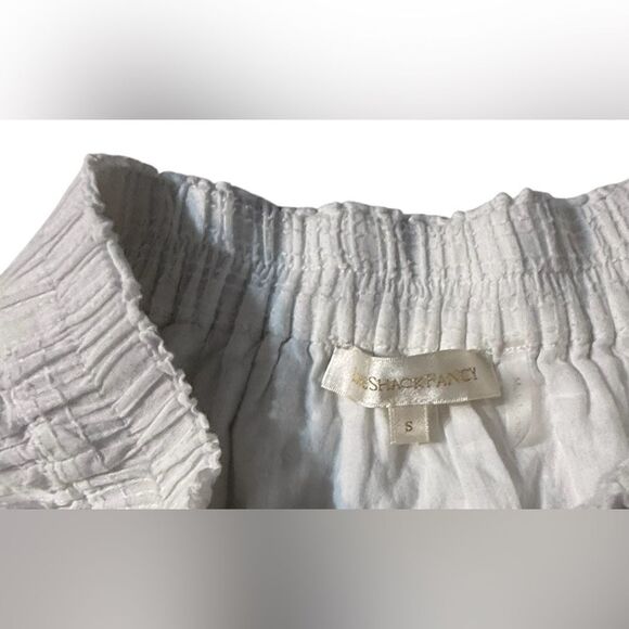 Like new LOVESHACKFANCY Jennings mini skirt in Antique white size small - Picture 3 of 7